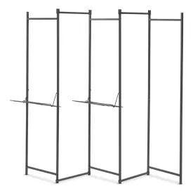 5 Panels Collapsible Clothing Rack