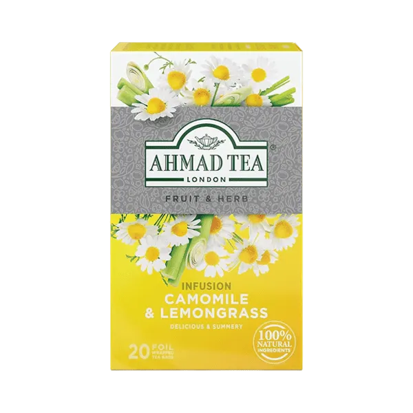 AHMAD TEA INFUSION CAMOMILE & LEMONGRASS 20PCS