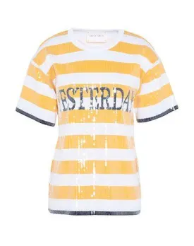 Alberta Ferretti Women T-shirt Yellow XS INT