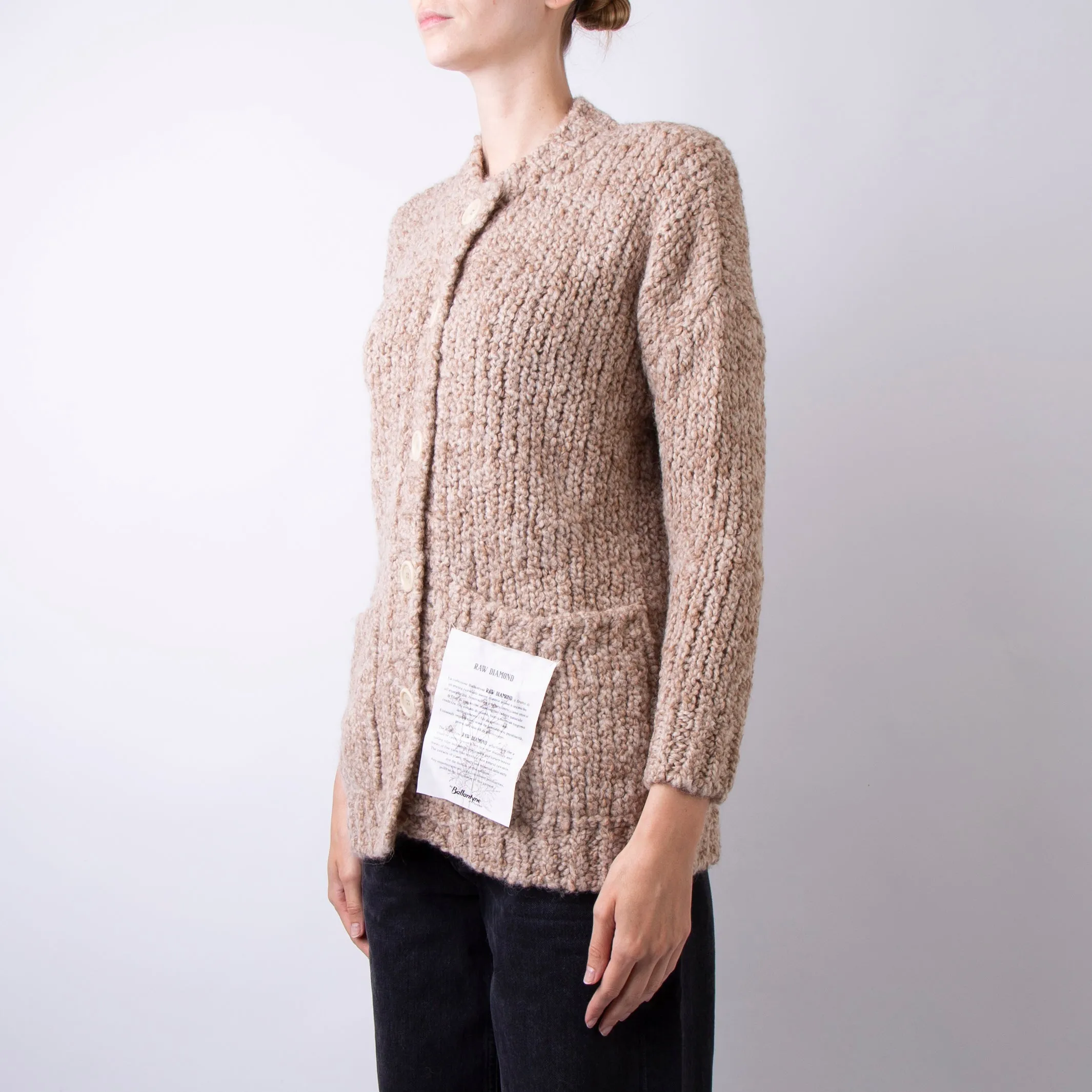 BALLANTYNE CARDIGAN B3K360 3W045 14300 IVORY