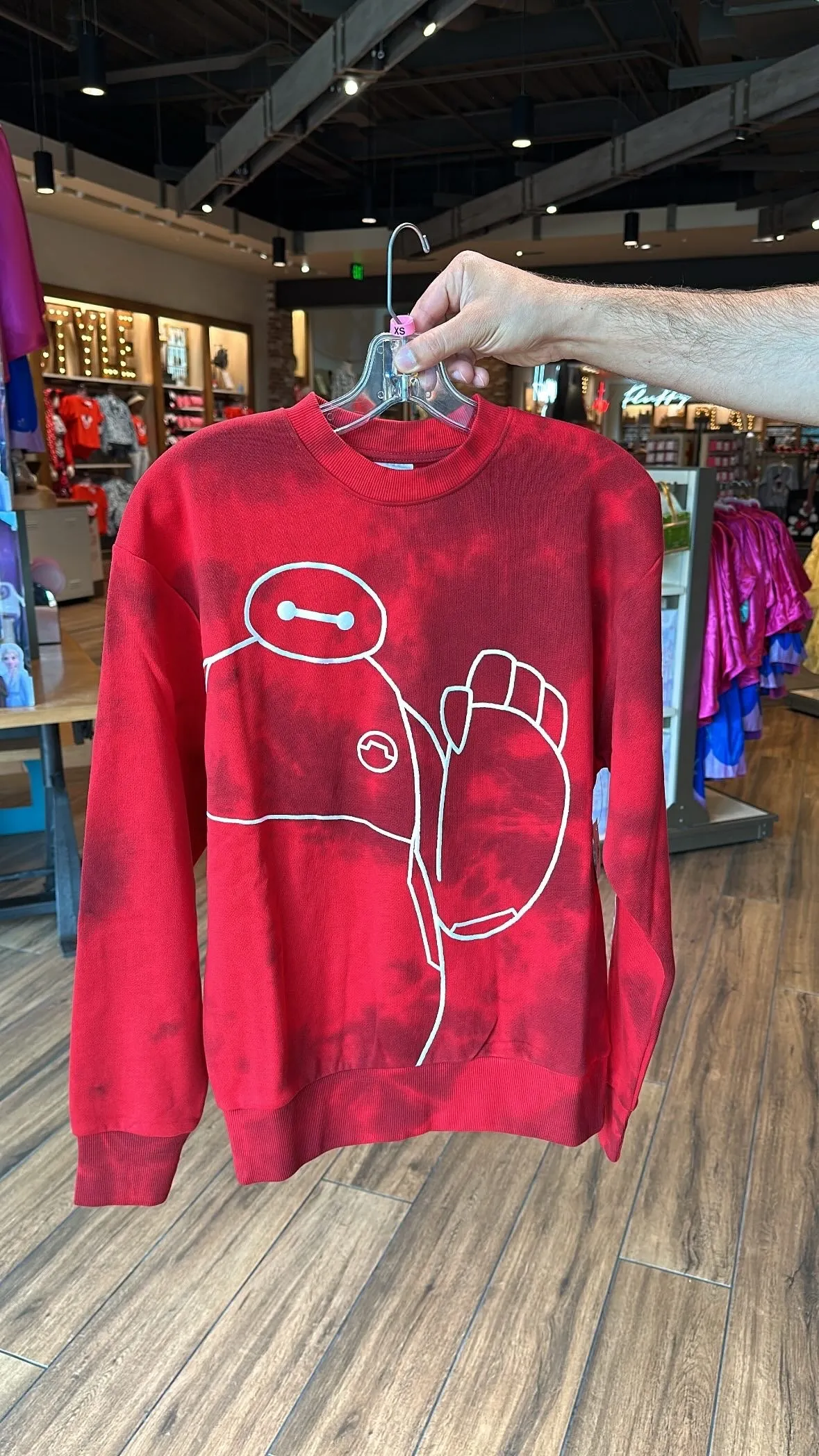 Baymax Red Crewneck