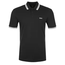 BOSS Paddy Polo Shirt in Black