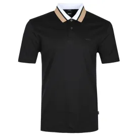 BOSS Parlay 173 Polo Shirt in Black