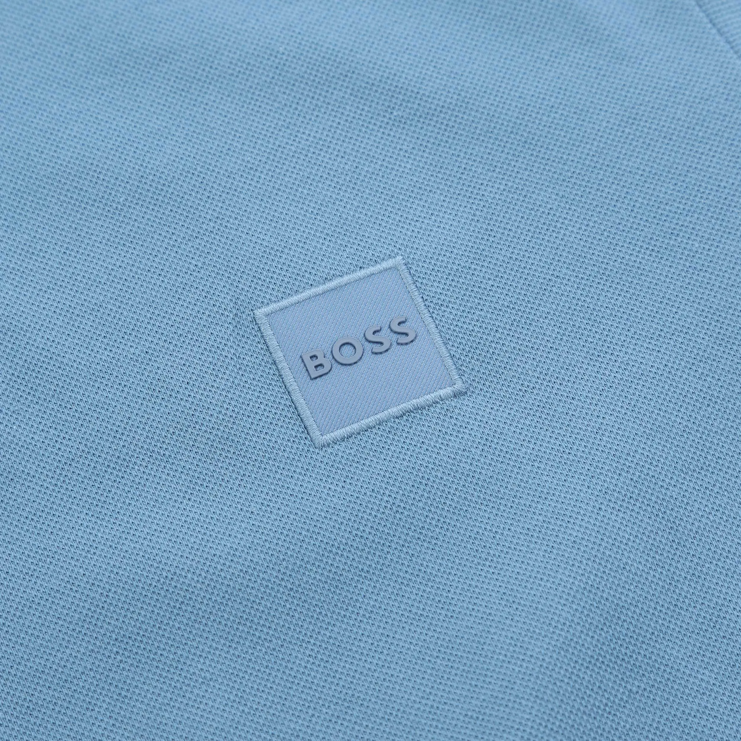 BOSS Passenger Polo Shirt in Open Blue