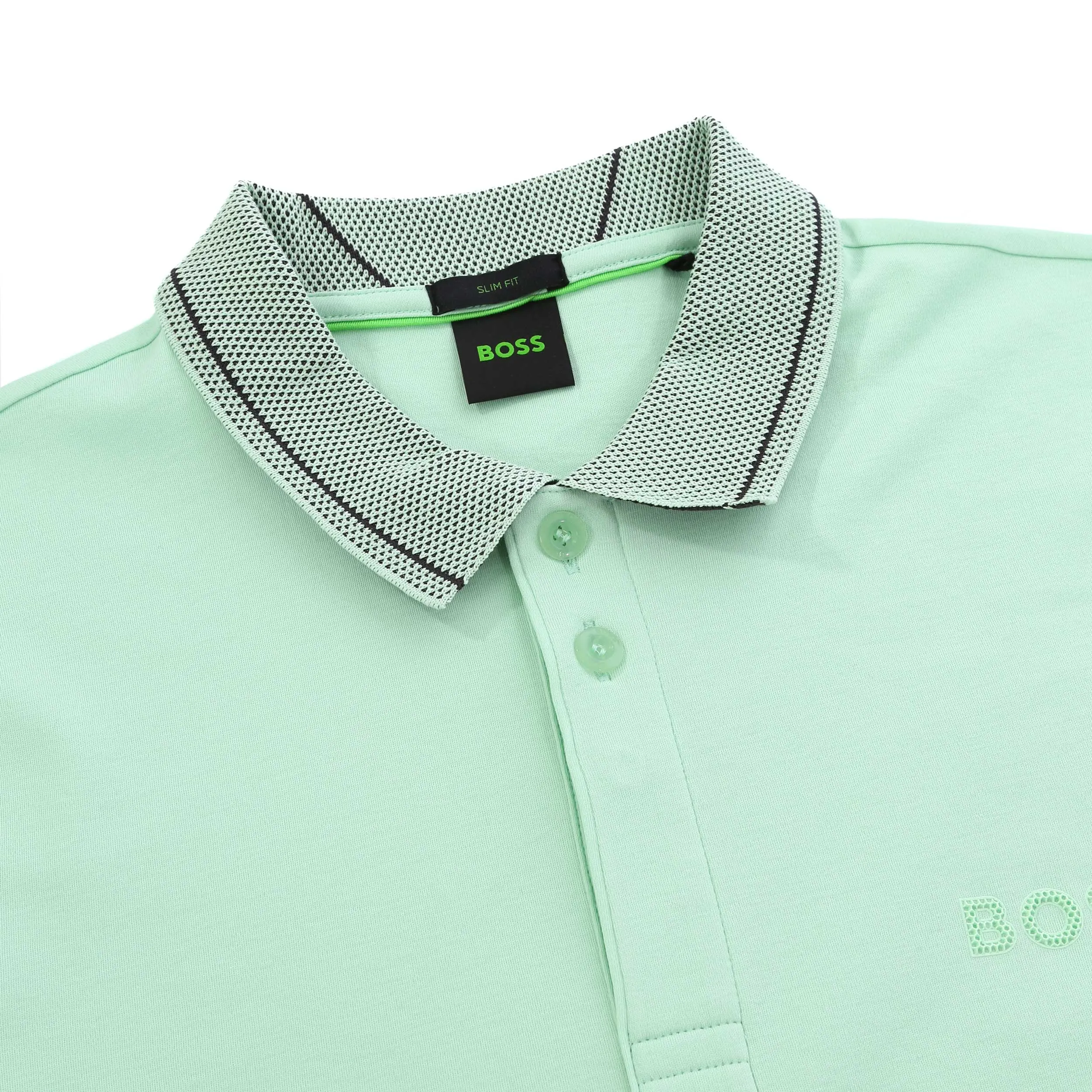 BOSS Paule 1 Polo Shirt in Open Green