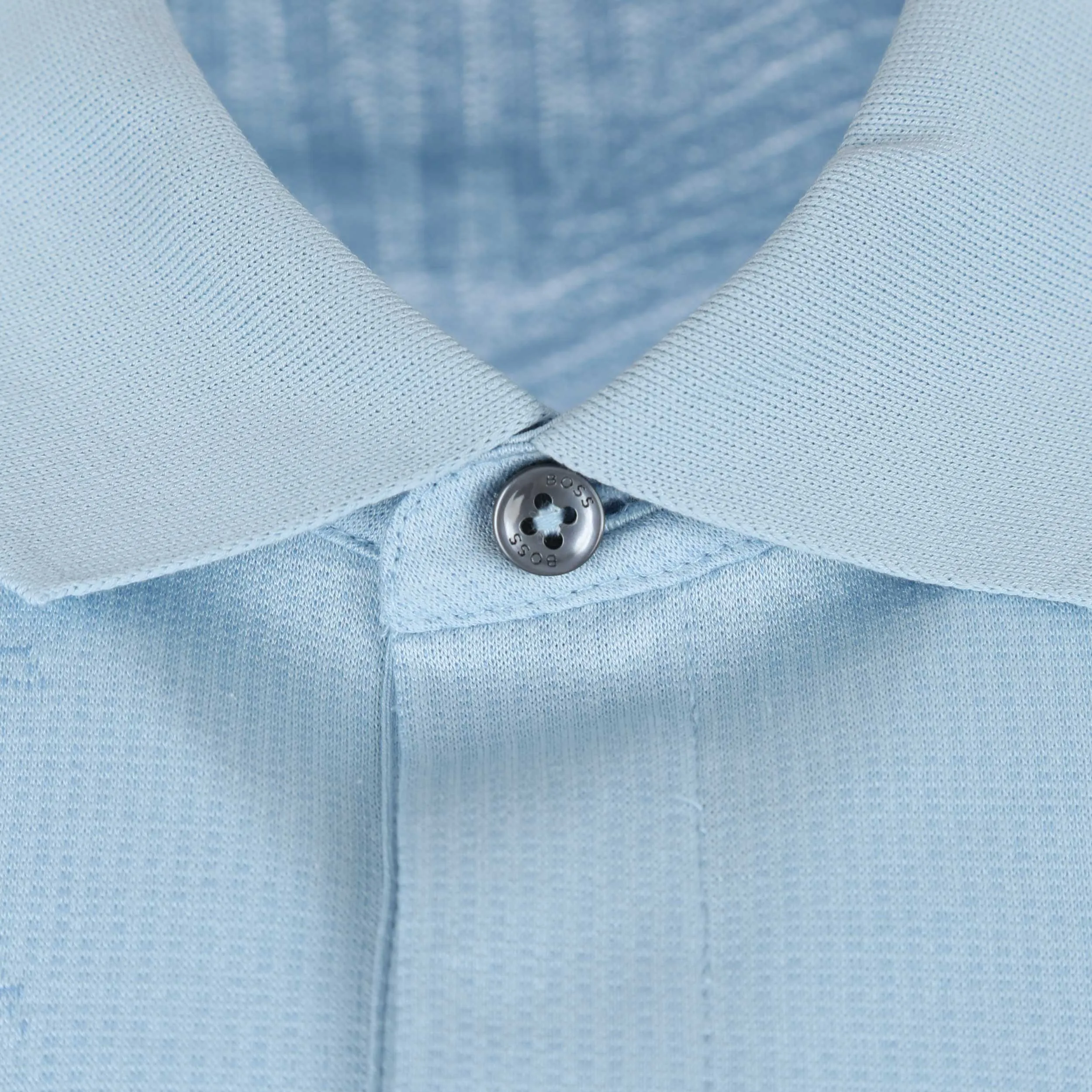 BOSS Penrose 39 Polo Shirt in Sky Blue