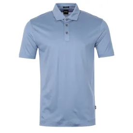 BOSS Press 50 Polo Shirt in Sky Blue