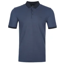 BOSS Prout 28 Polo Shirt in Dark Blue