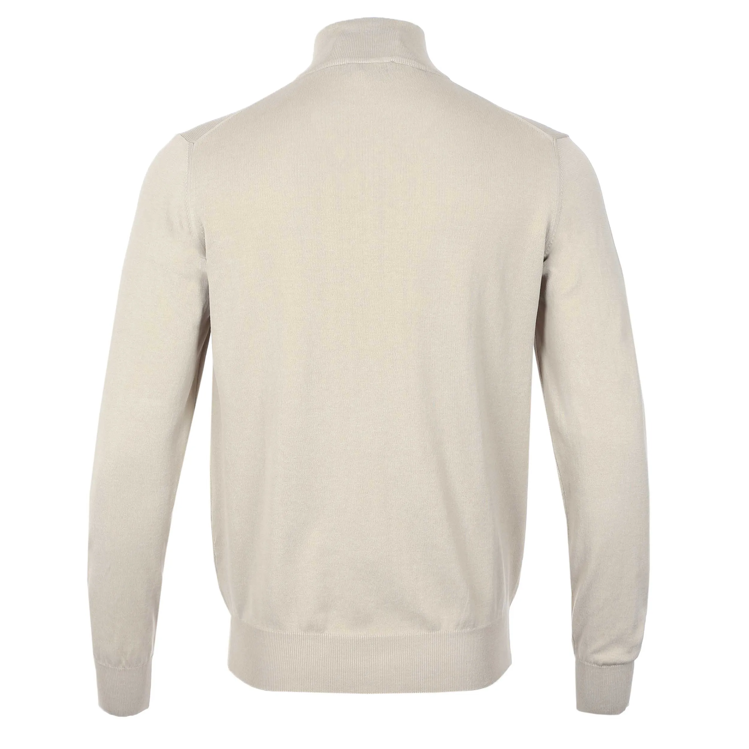 Canali 1/4 Zip Knitwear in Beige