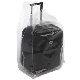 Clear Gusseted Bags on a Roll 48 x 36 x 72 x 4 mil