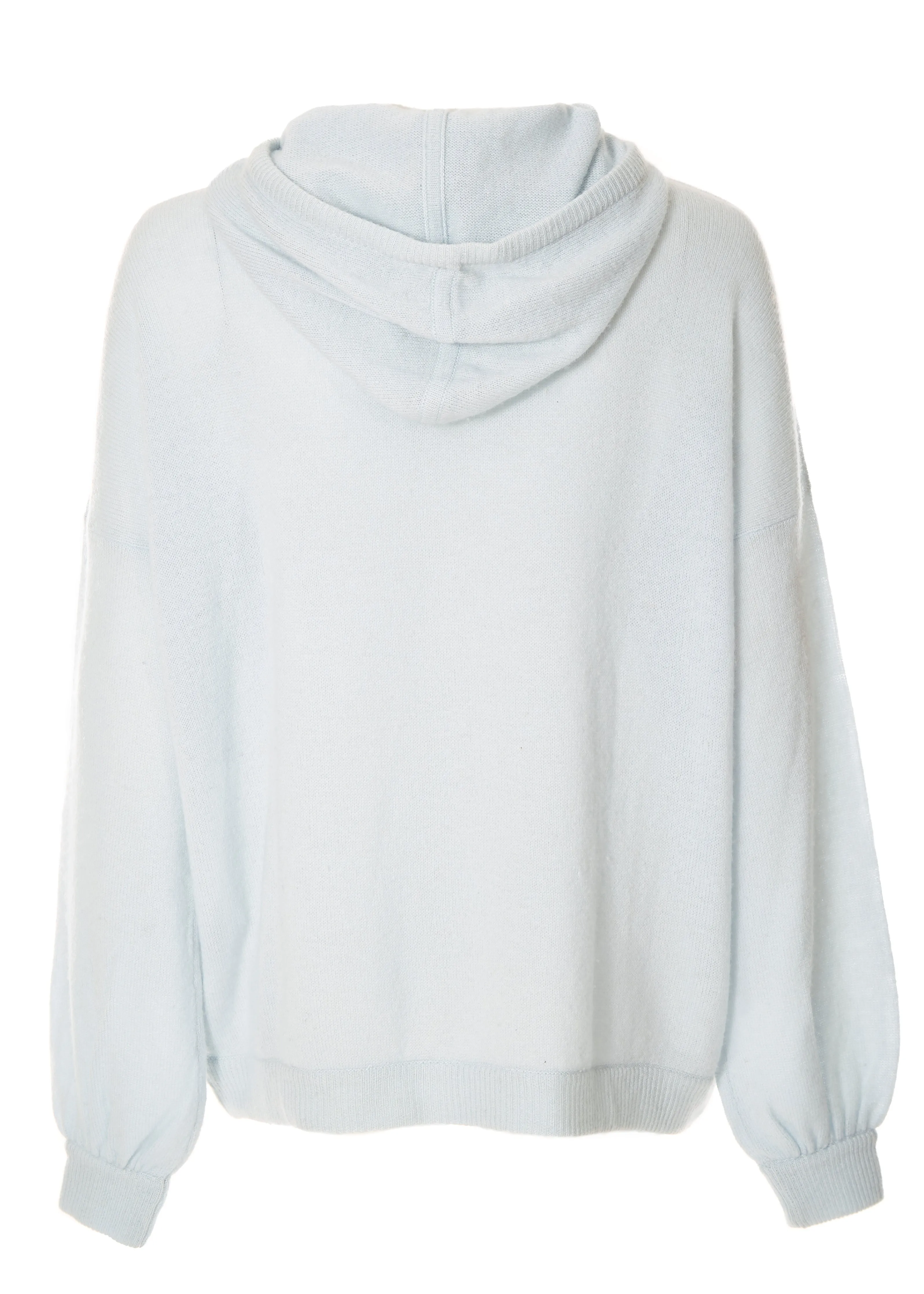 Cloud Blue Cashmere Hoodie