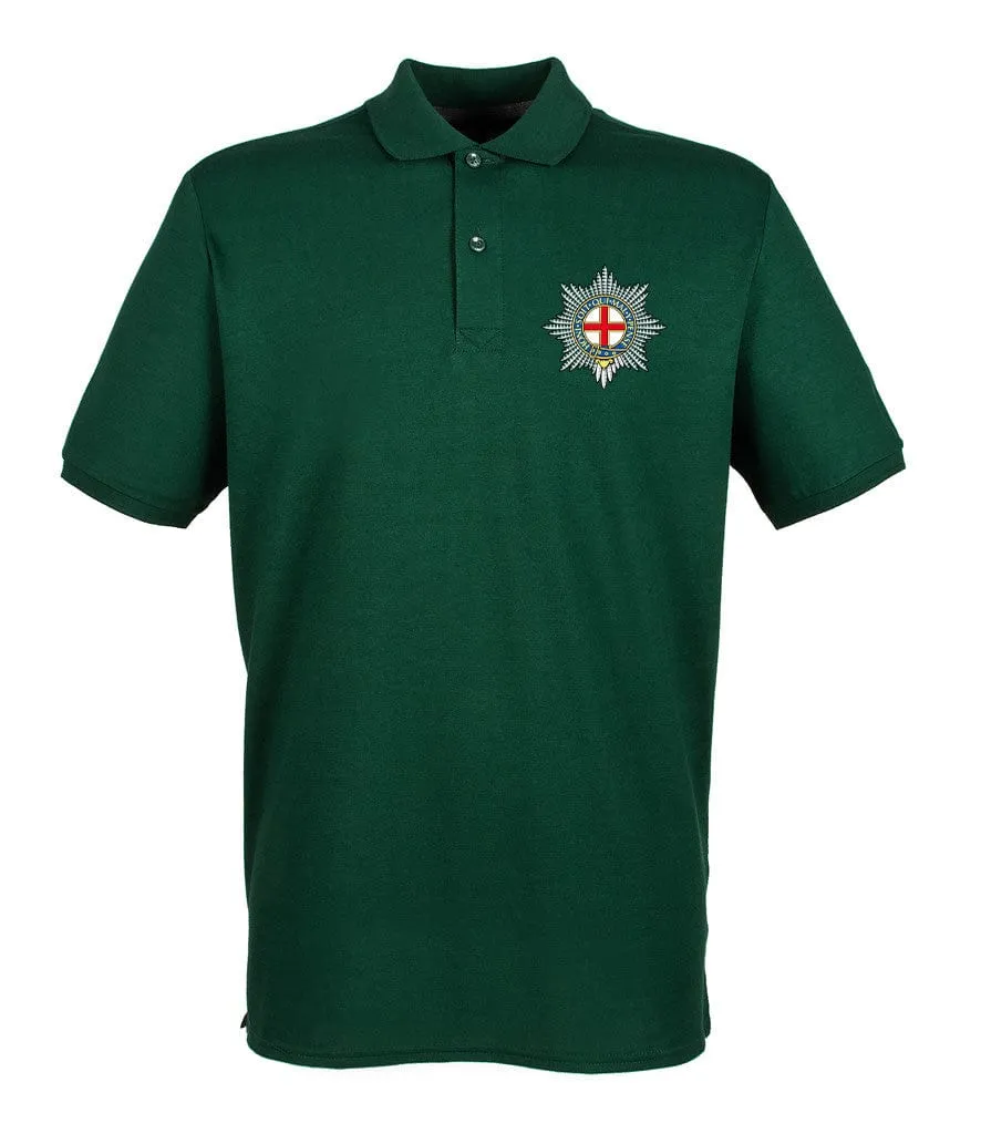 Coldstream Guards Embroidered Pique Polo Shirt