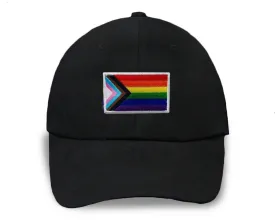 Daniel Quasar Flag Baseball Hats in Black