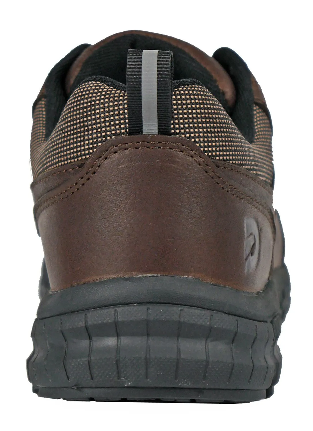 DieHard Mens Sunbird Brown Leather Full-Grain Tumbled Work Shoes