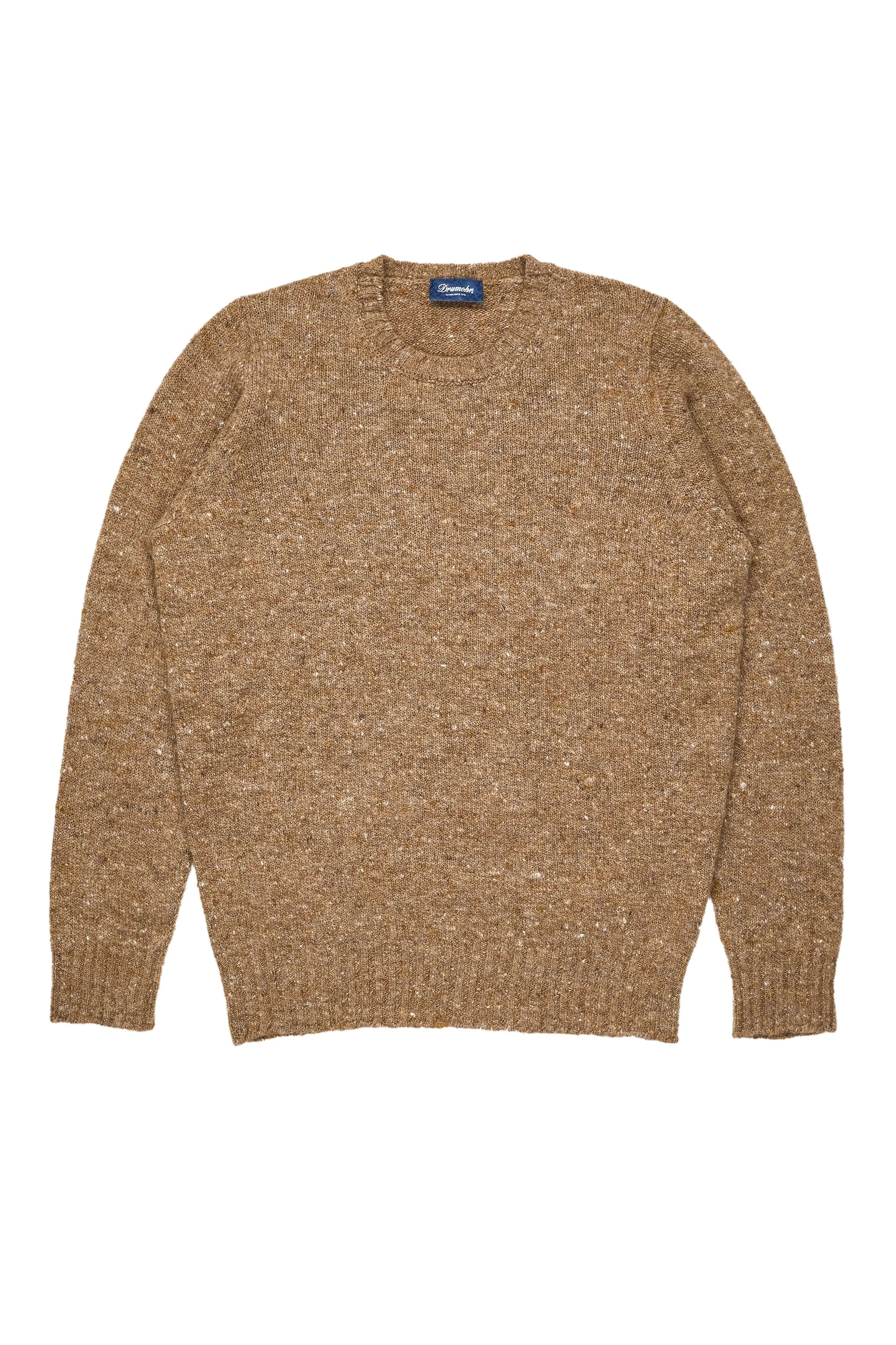 Drumohr Castagna LS Donegal Crewneck Sweater