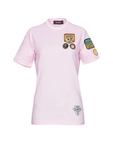 Dsquared2 Women T-shirt Pink XXS INT