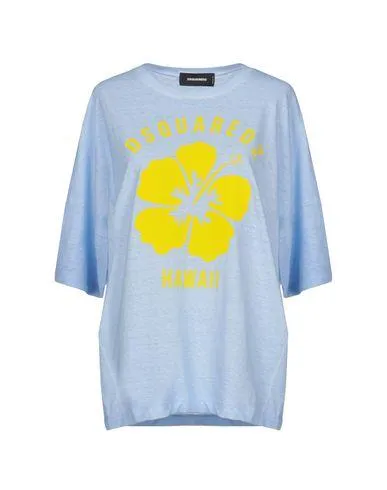 Dsquared2 Women T-shirt Sky blue M INT