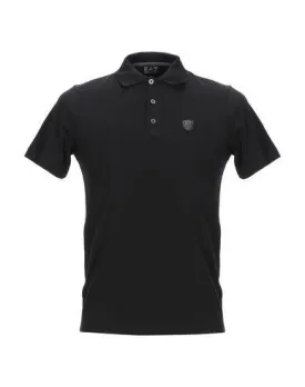 Ea7 Man Polo shirt Black S INT