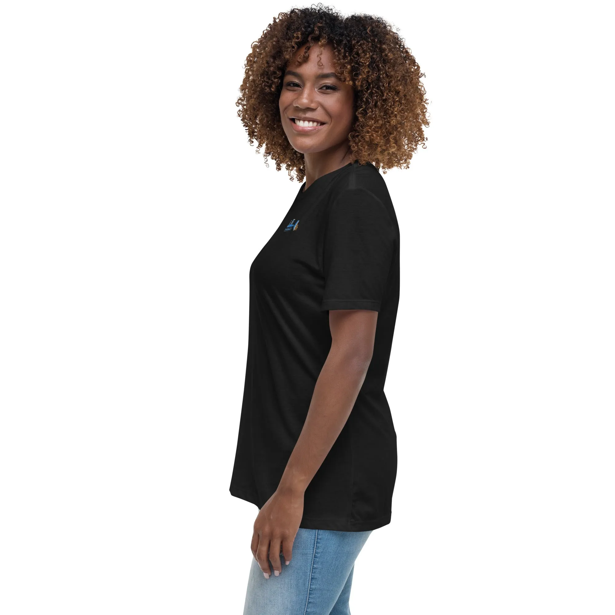 Embroidered Dozer Women's Relaxed T-Shirt