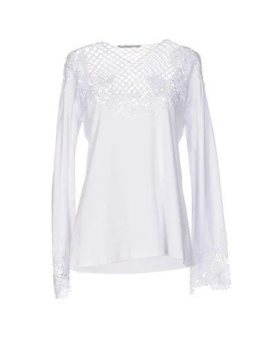 Ermanno Scervino Women T-shirt White 8 UK