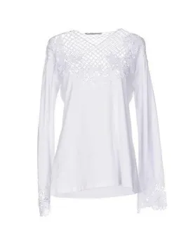 Ermanno Scervino Women T-shirt White 8 UK