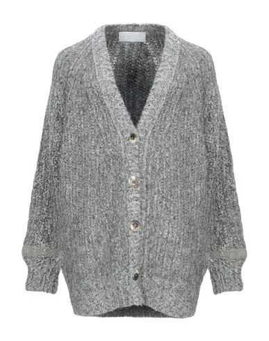 Fabiana Filippi Women Cardigan Grey 16 UK