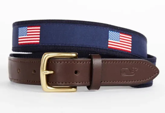 Flag Canvas Belt