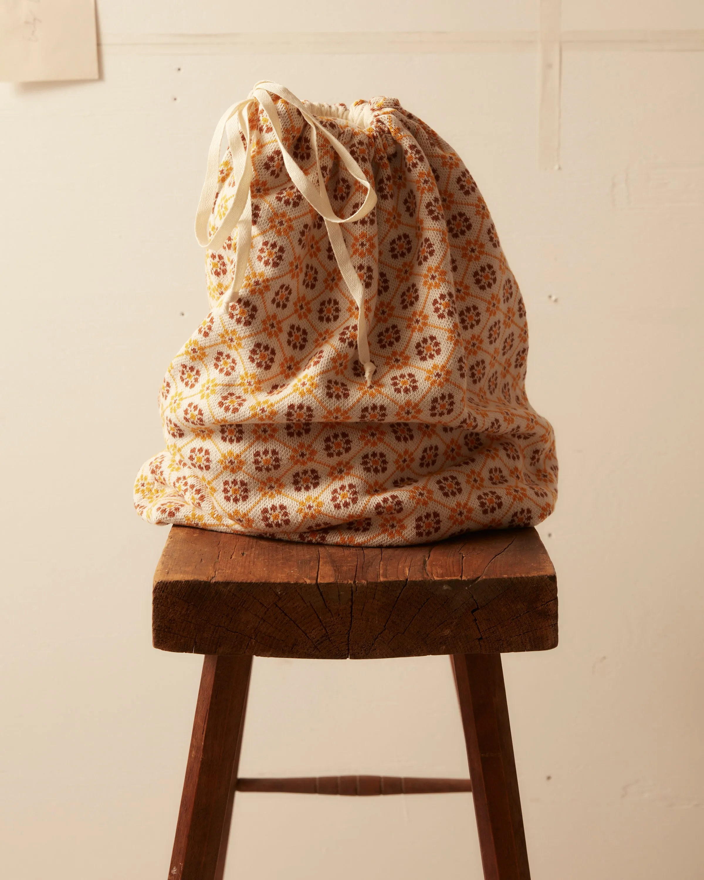 Floral Jacquard Throw - Marigold