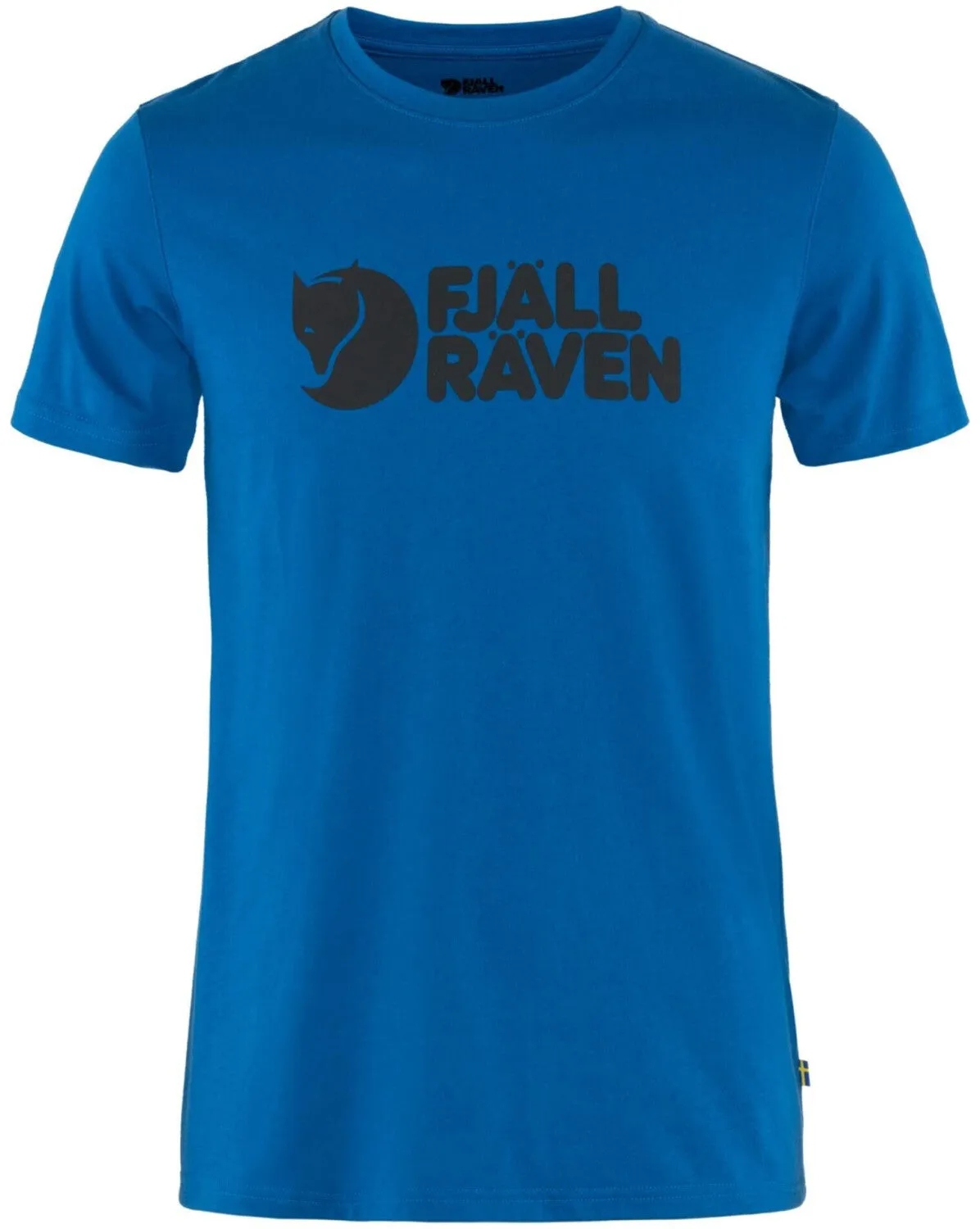 FR Fjällräven Logo T-Shirt Men Alpine Blue