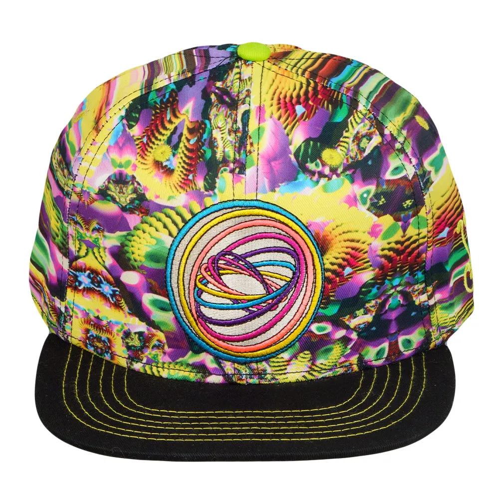 Grahampasteez Noise Quantization Yellow Snapback Hat