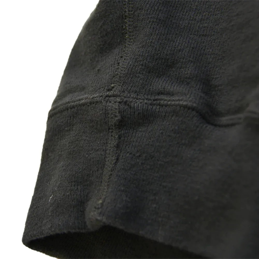 Japanese Organic Cotton Sweat-Pants Hand-Dyed with Kuromame - Black Bean