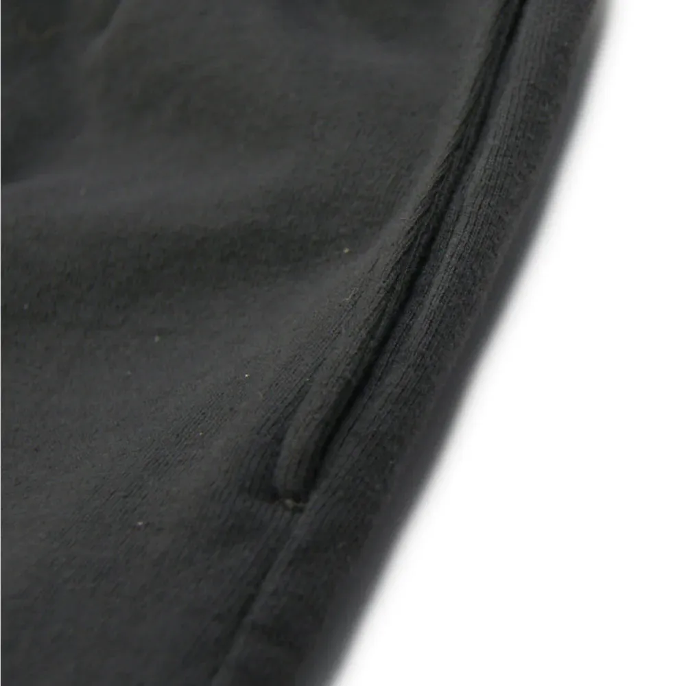 Japanese Organic Cotton Sweat-Pants Hand-Dyed with Kuromame - Black Bean