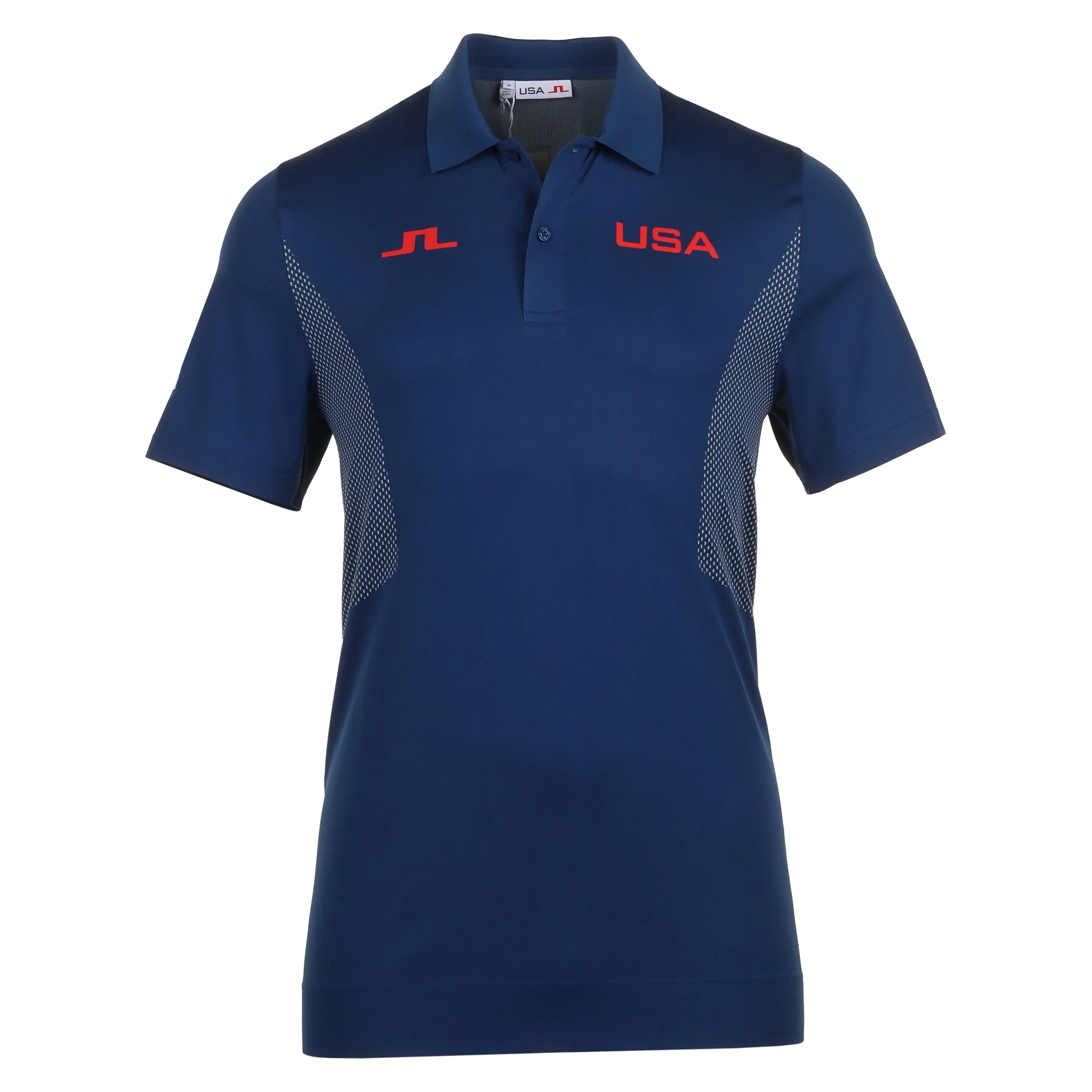 J.Lindeberg Golf x USA Arnaud Seamless Olympic Polo Shirt