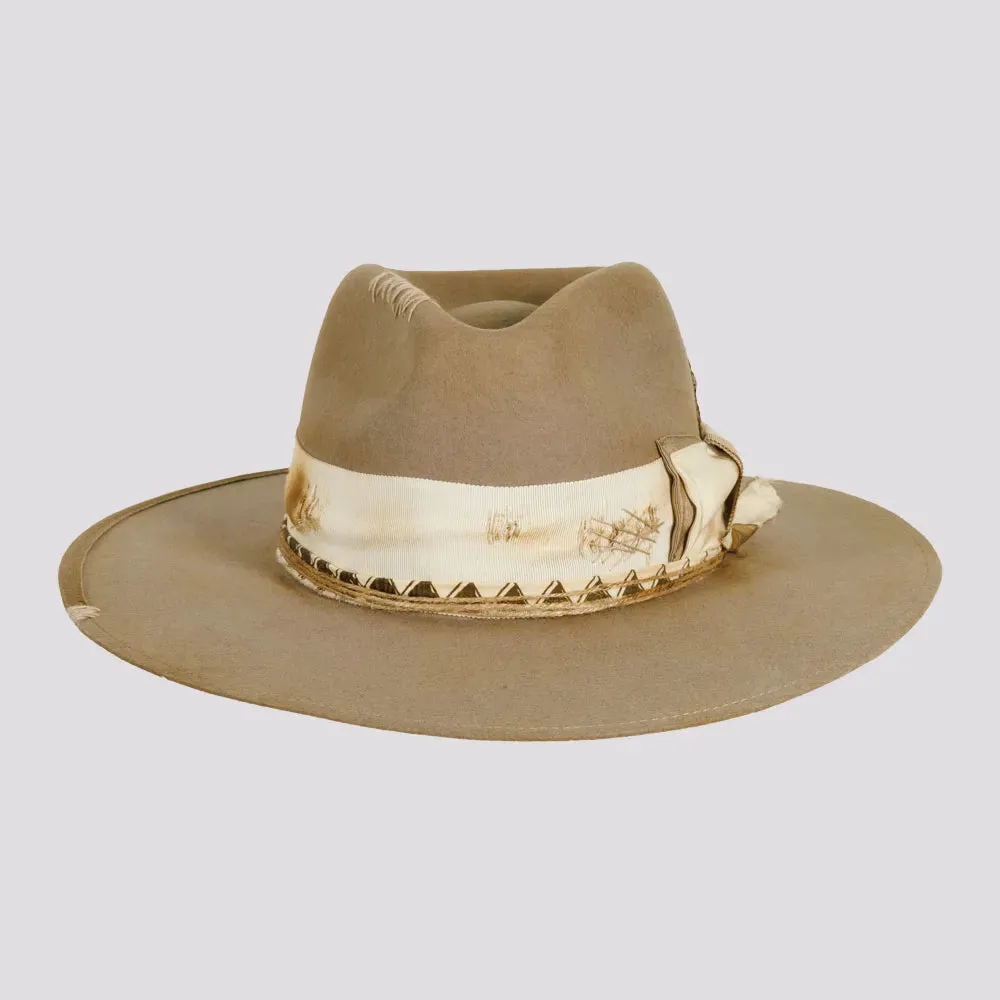 Justice | Mens Wool Felt Outback Fedora Hat