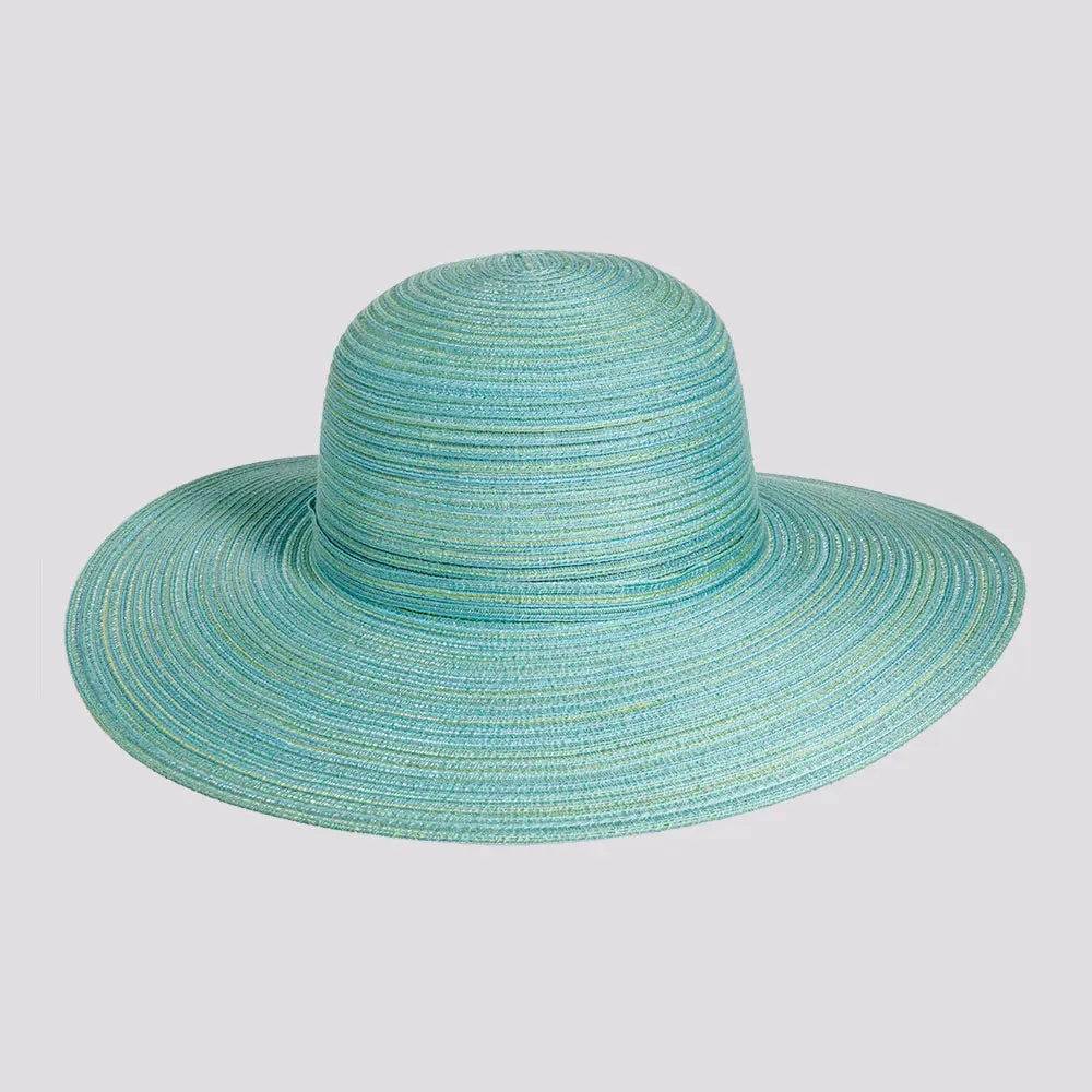 Kaira | Womens Sewn Polybraid Wide Brim Sun Hat