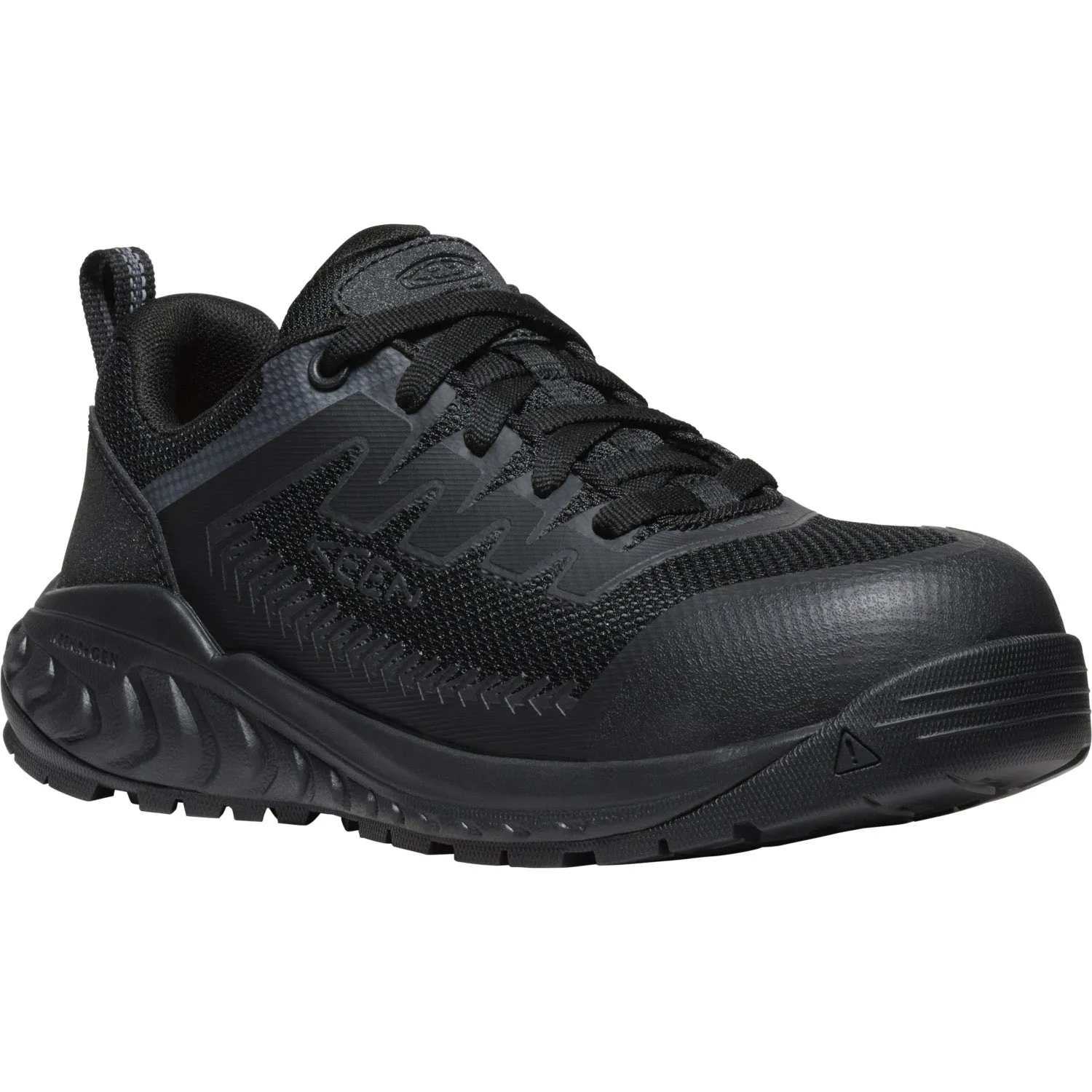 Keen Utility Womens Arvada CT Black Synthetic Work Shoes