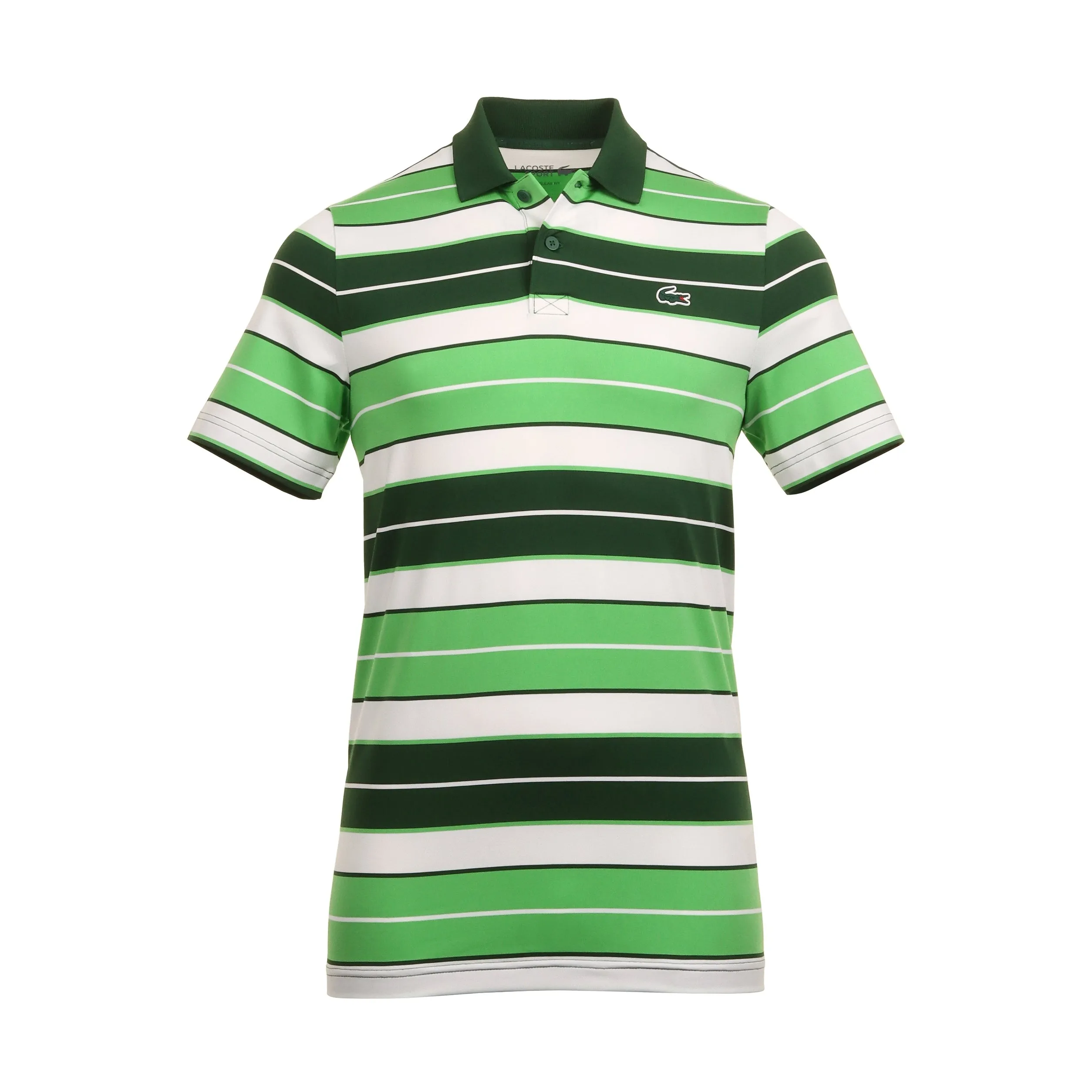 Lacoste Golf Block Stripe Polo Shirt SS24