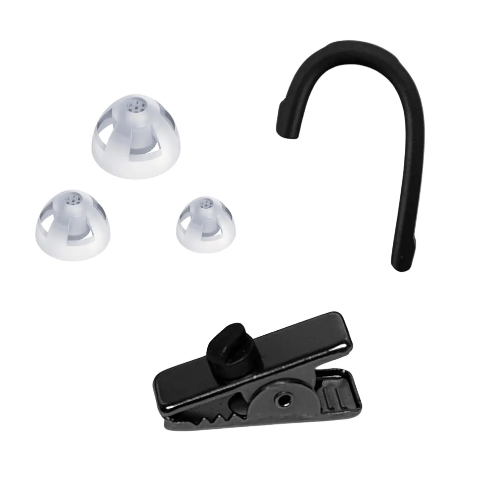 LEO Micro-Speaker Tubeless Listen Only Earpiece, Black, 3.5mm