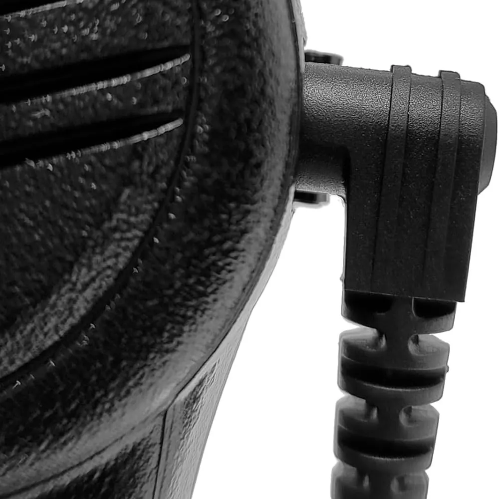 LEO Micro-Speaker Tubeless Listen Only Earpiece, Black, 3.5mm