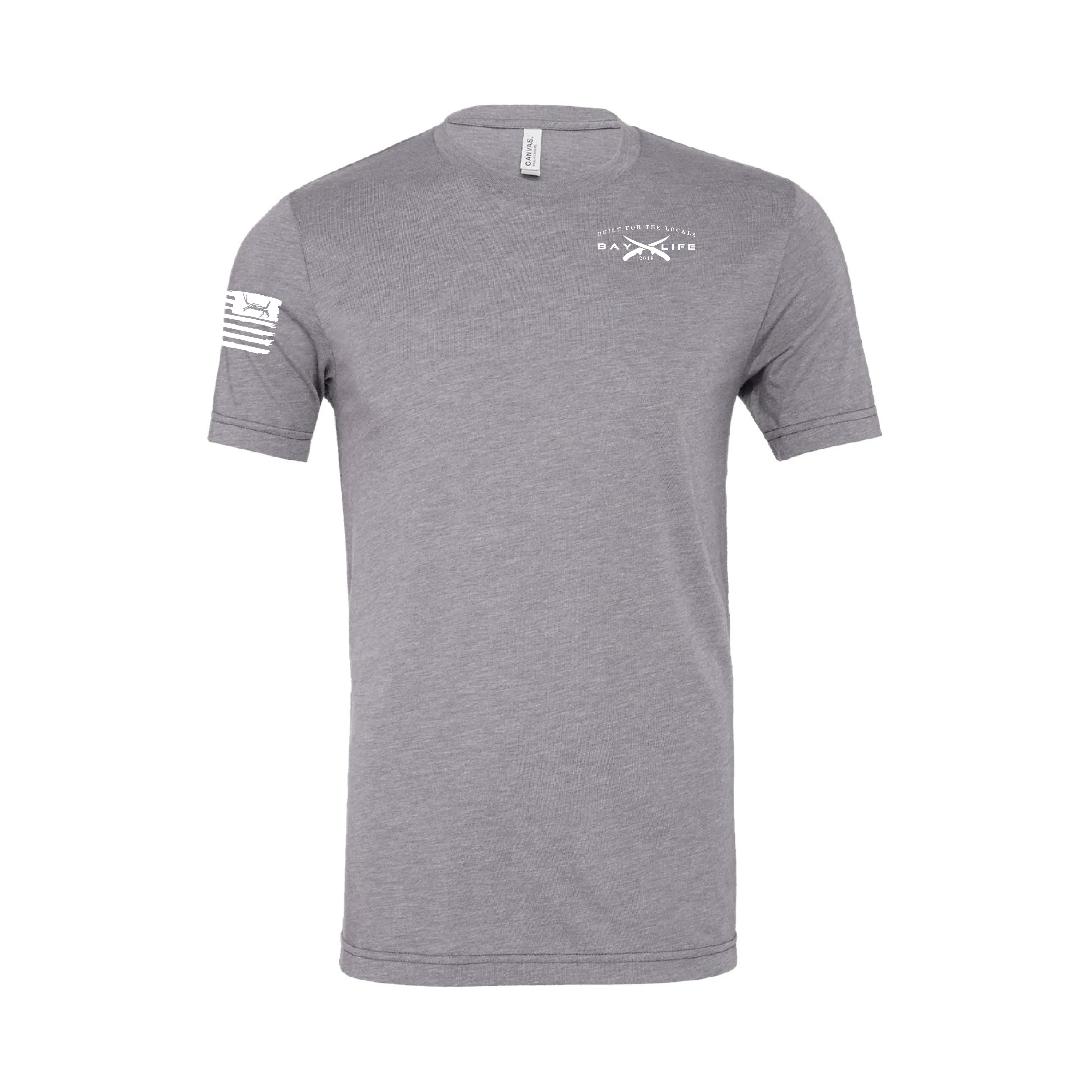 Maryland Rockfish | Ultra Soft Short Sleeve | Storm Grey