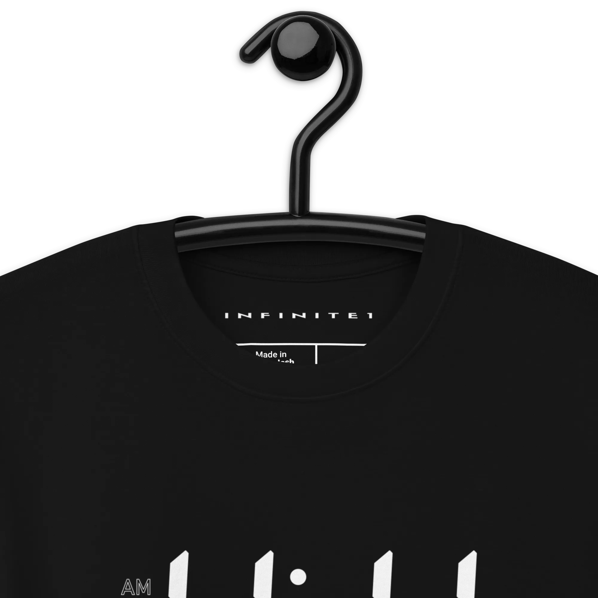 Men’s Angel Number 1111 Digital Clock Theme Graphic Tee