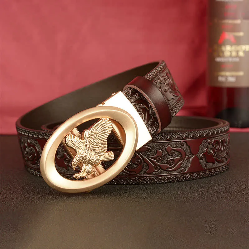 Men's Majesty Soaring Tercel Leather Belt