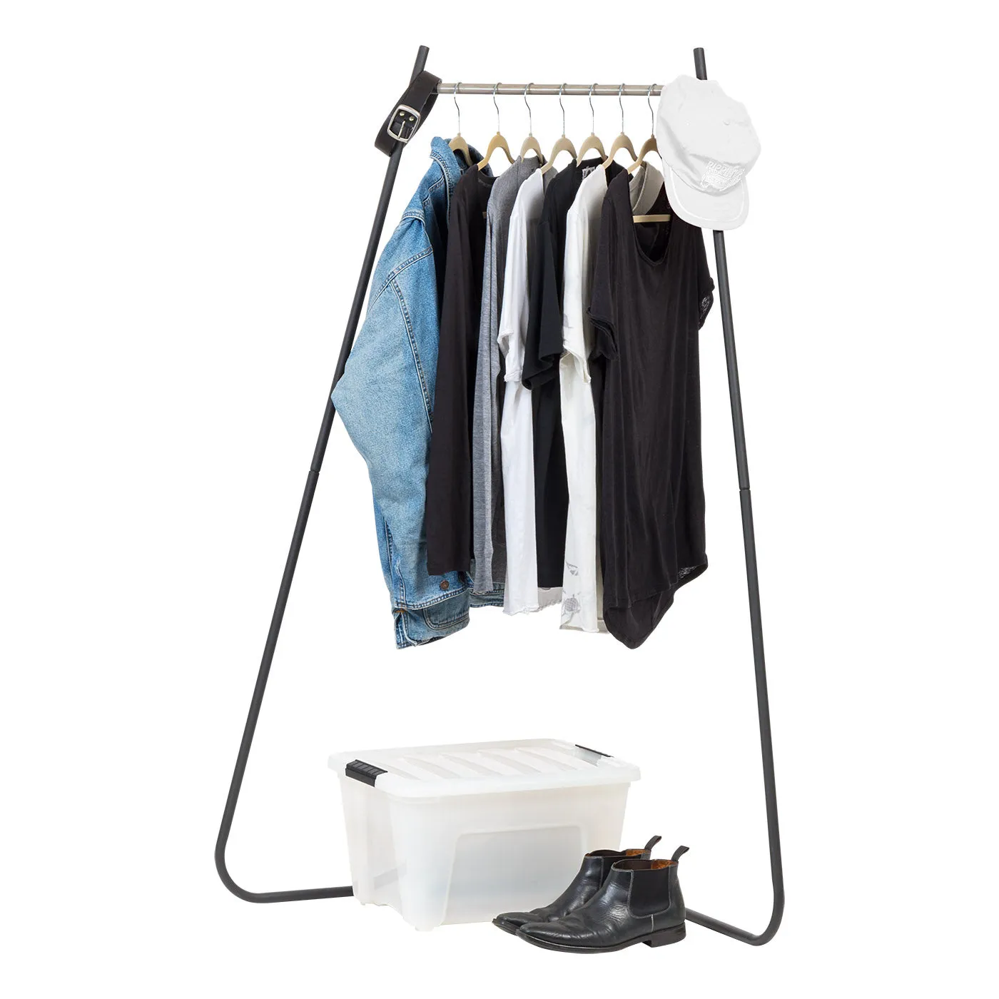 Metal Garment Rack - Corner