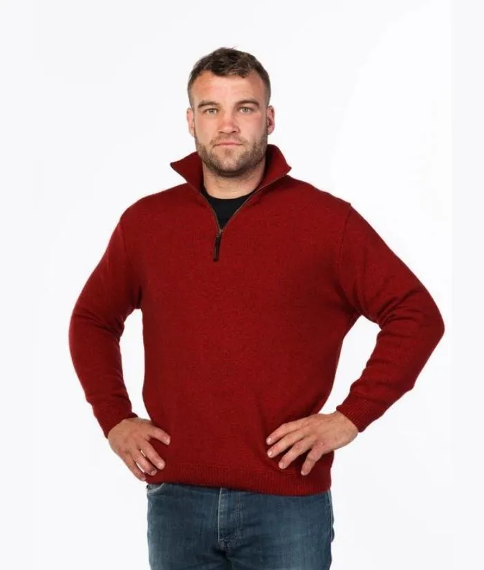 MKM Legend ECO Blend, 1/2 Zip Sweater