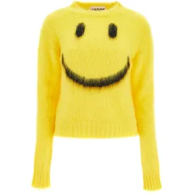 Moschino mohair smiley pullover