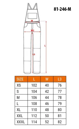 Neo Tools 81-246-M Work Clothing