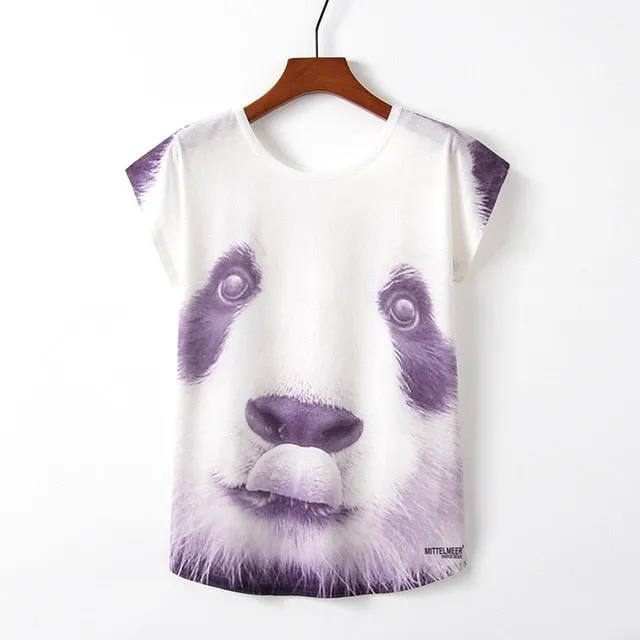 Panda T shirt Girl