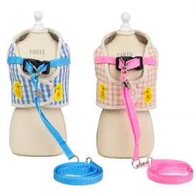 Pet leash dog vest pet clothing