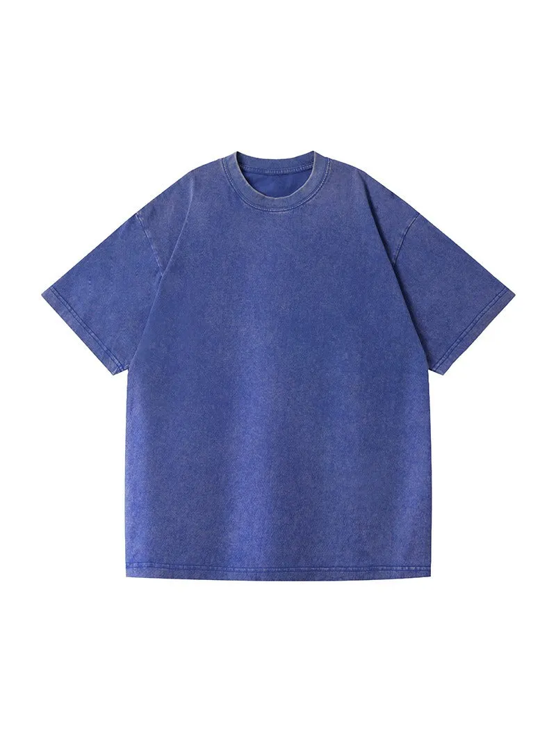 Pre Order:  Washed Distressed Cotton T-Shirt