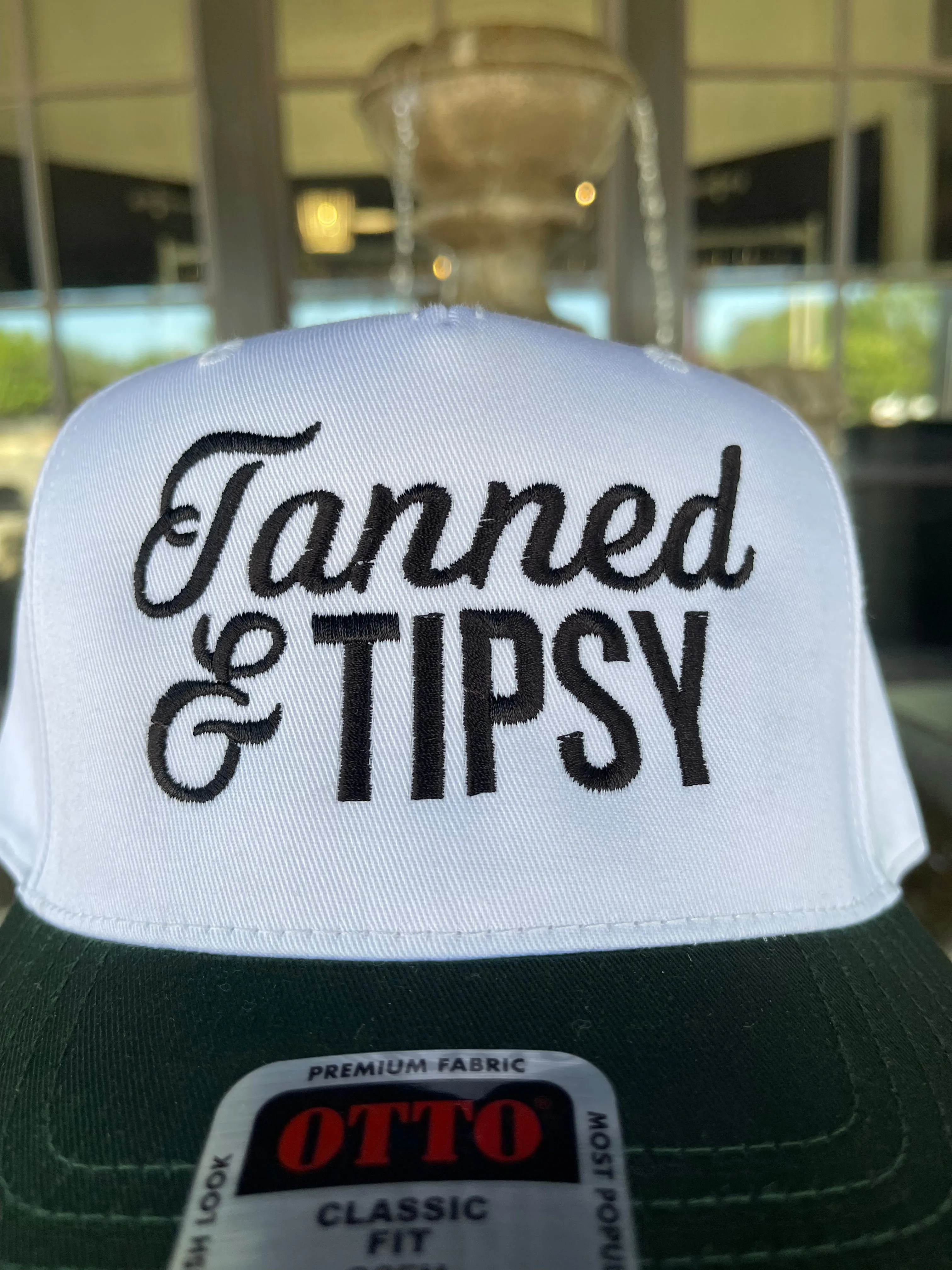 "Tanned and Tipsy" Trucker Hat